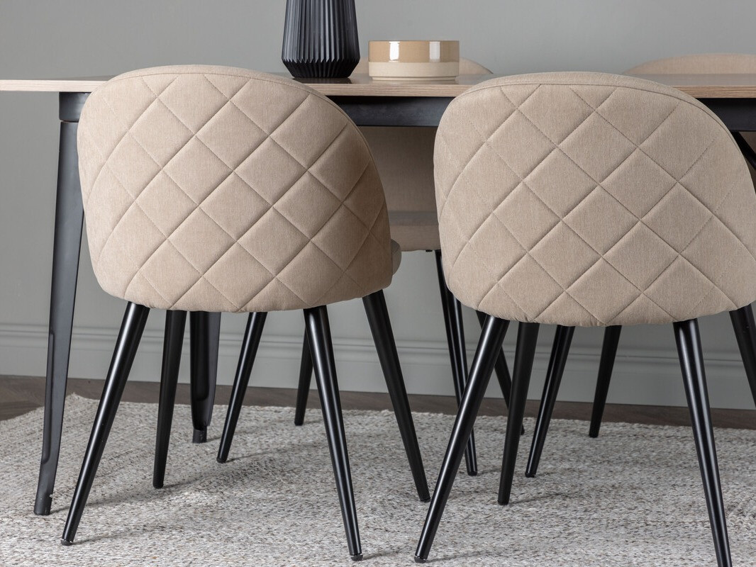 Conjunto de mesas y sillas para comedor Dallas 4111