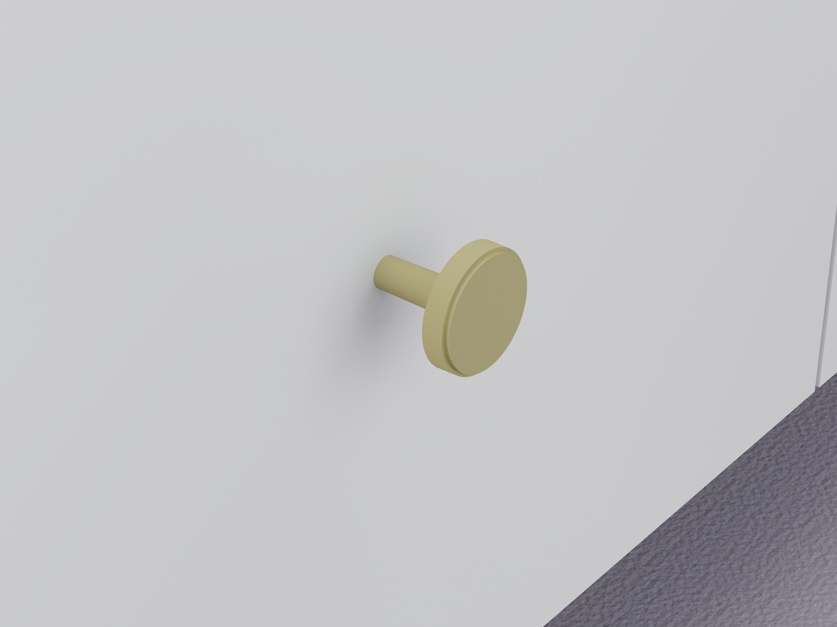 Mesa de centro Etliva 103 (Blanco + Dorado)