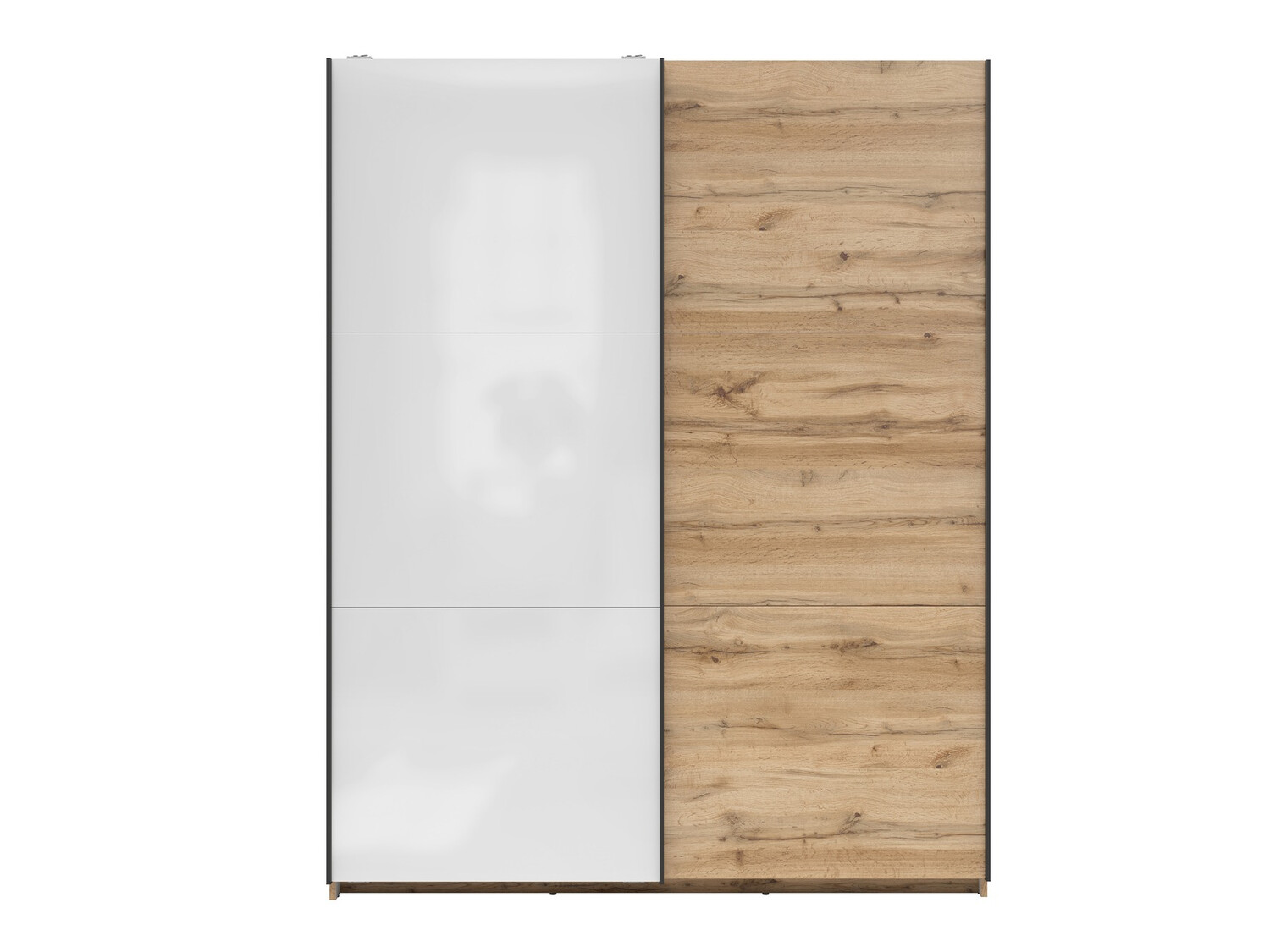 Armario Livevaro 117 (Roble wotan + Blanco)