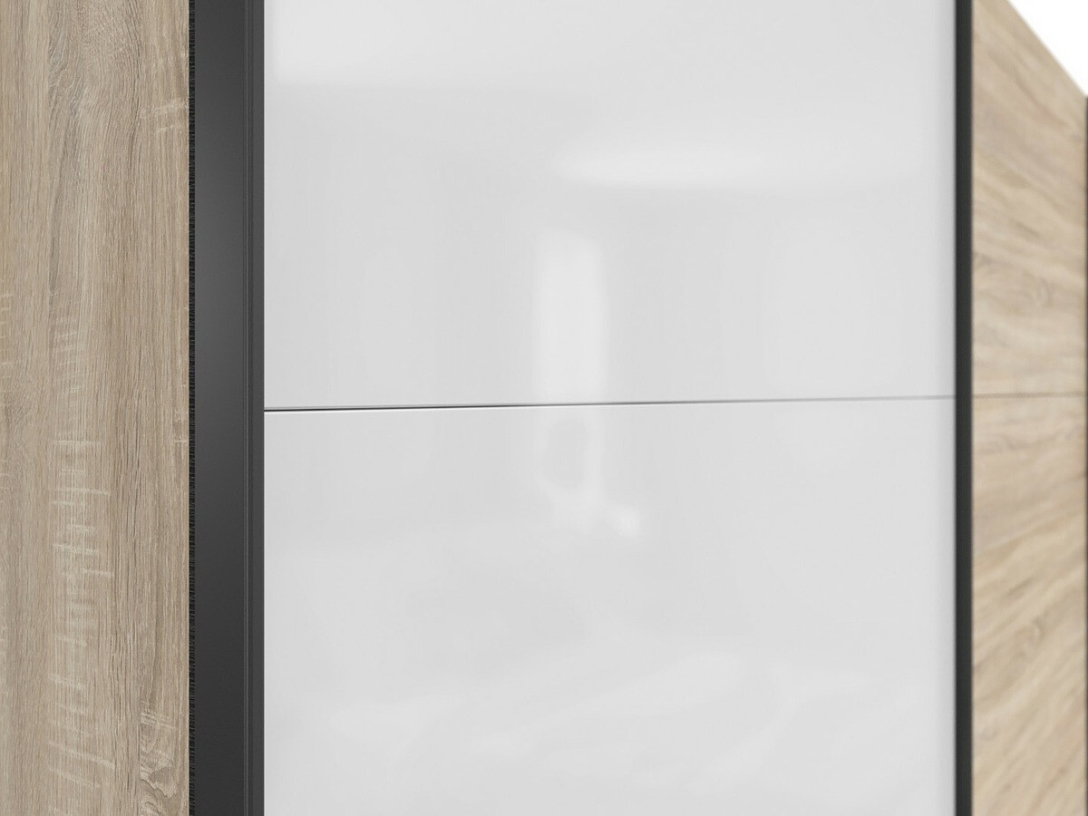 Armario Livevaro 120 (Roble Sonoma + Blanco)