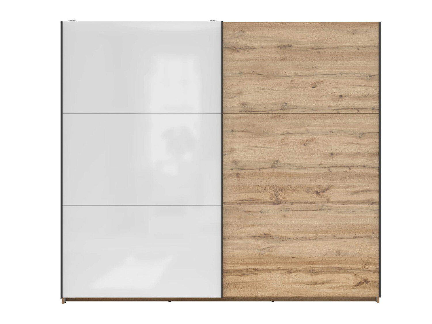 Armario Livevaro 120 (Roble wotan + Blanco)