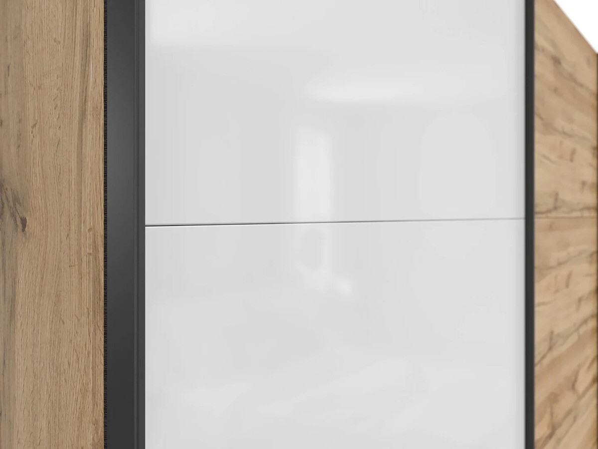 Armario Livevaro 120 (Roble wotan + Blanco)