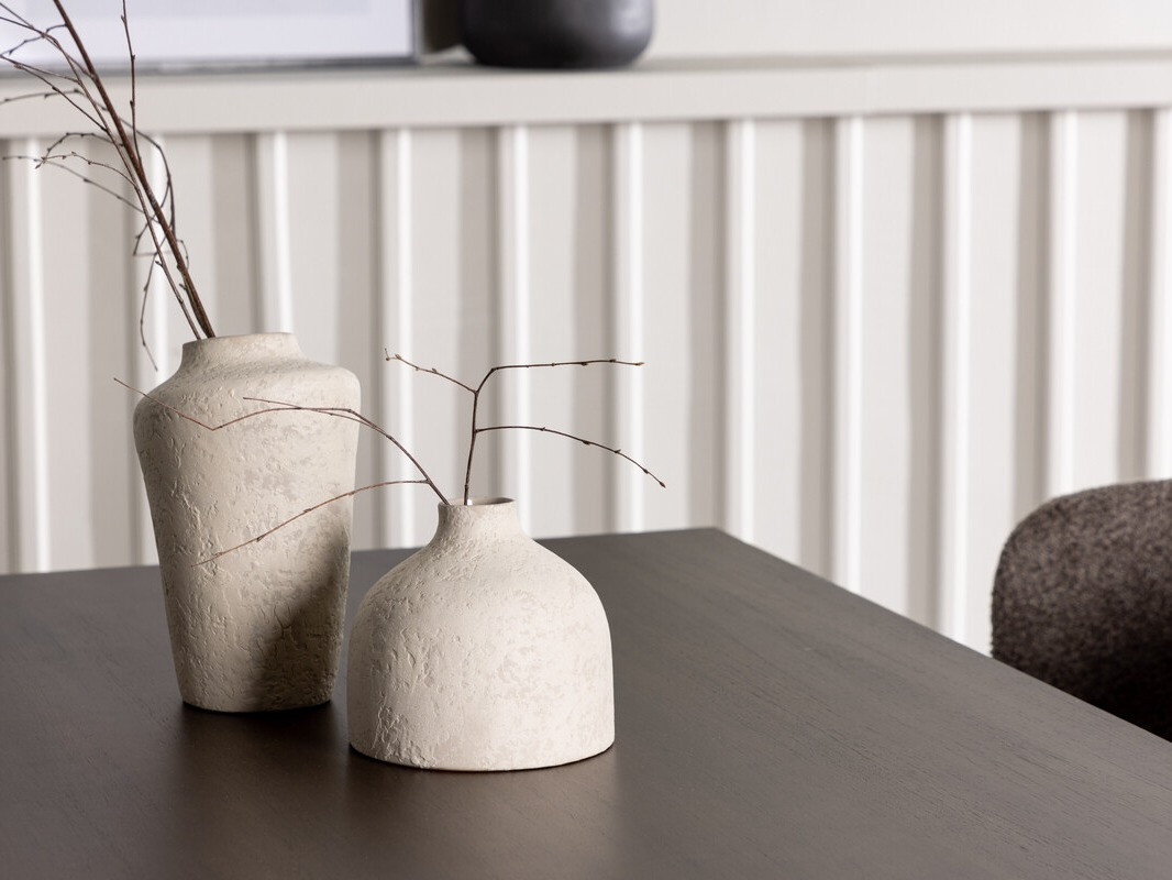 Conjunto de comedor Dallas 4114 (Gris oscuro + Negro)