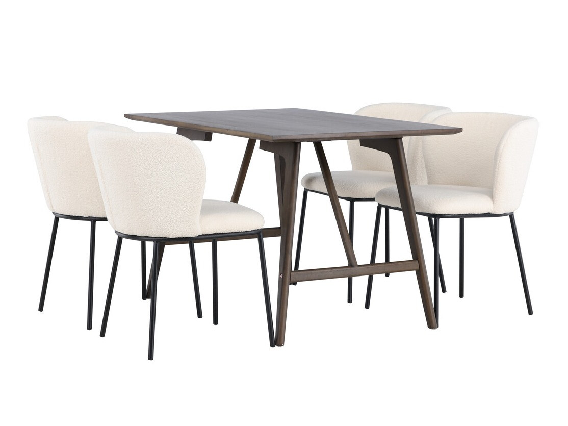 Conjunto de mesas y sillas para comedor Dallas 4112
