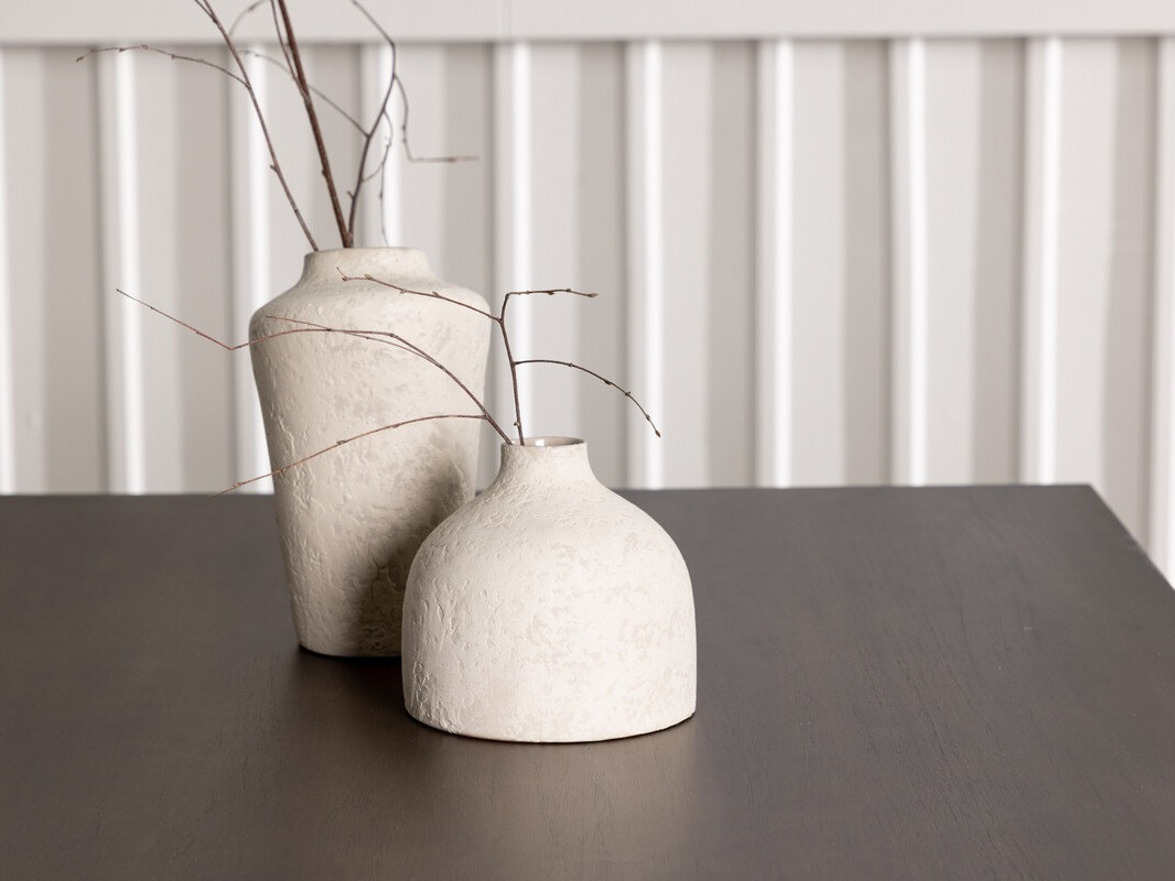 Conjunto de mesas y sillas para comedor Dallas 4114 (Beige + Negro)