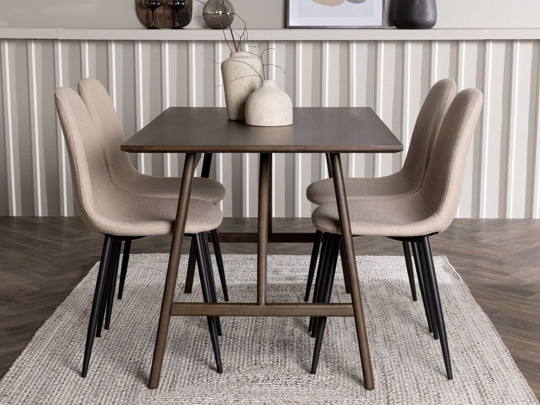 Conjunto de mesas y sillas para comedor Dallas 4115