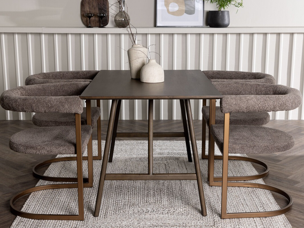 Conjunto de mesas y sillas para comedor Dallas 4116