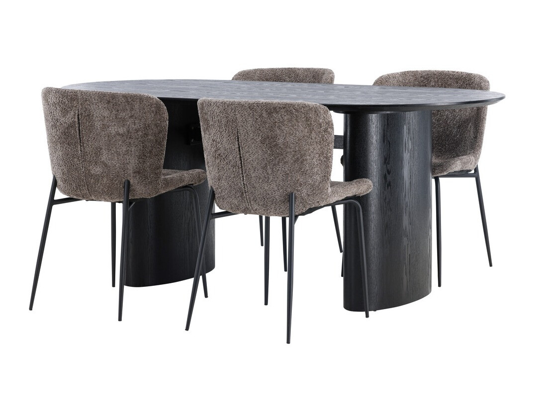 Conjunto de mesas y sillas para comedor Dallas 4117