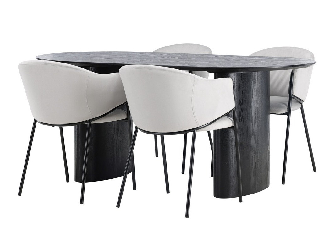 Conjunto de mesas y sillas para comedor Dallas 4123