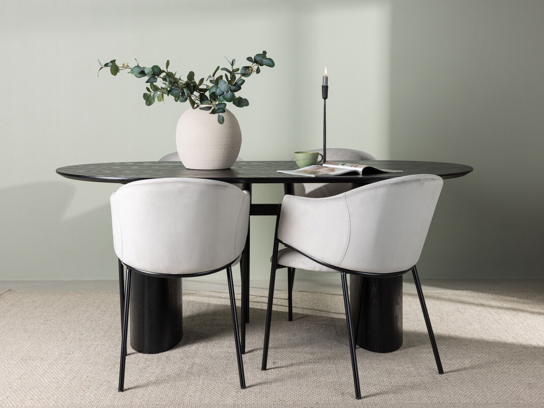 Conjunto de mesas y sillas para comedor Dallas 4123