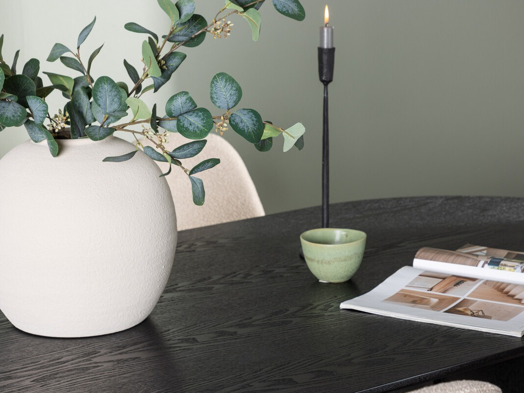 Conjunto de mesas y sillas para comedor Dallas 4559 (Beige + Negro)