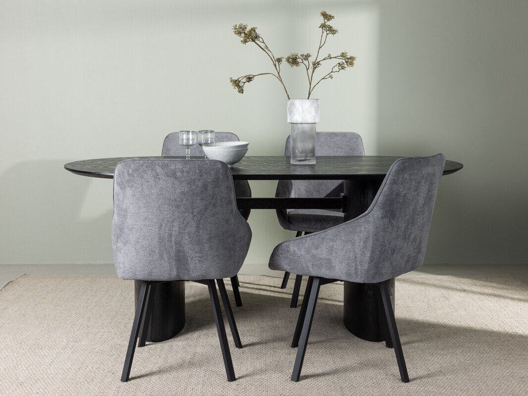 Conjunto de mesas y sillas para comedor Dallas 4125