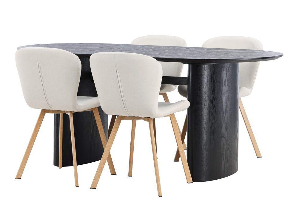 Conjunto de mesas y sillas para comedor Dallas 4126