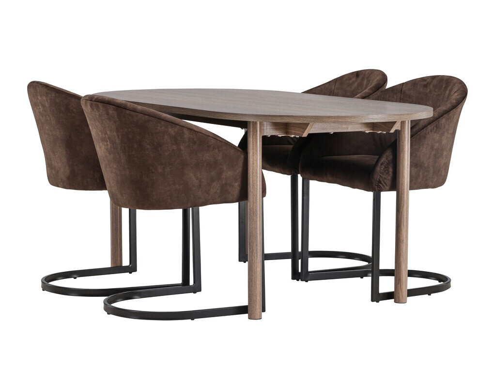 Conjunto de mesas y sillas para comedor Dallas 4133
