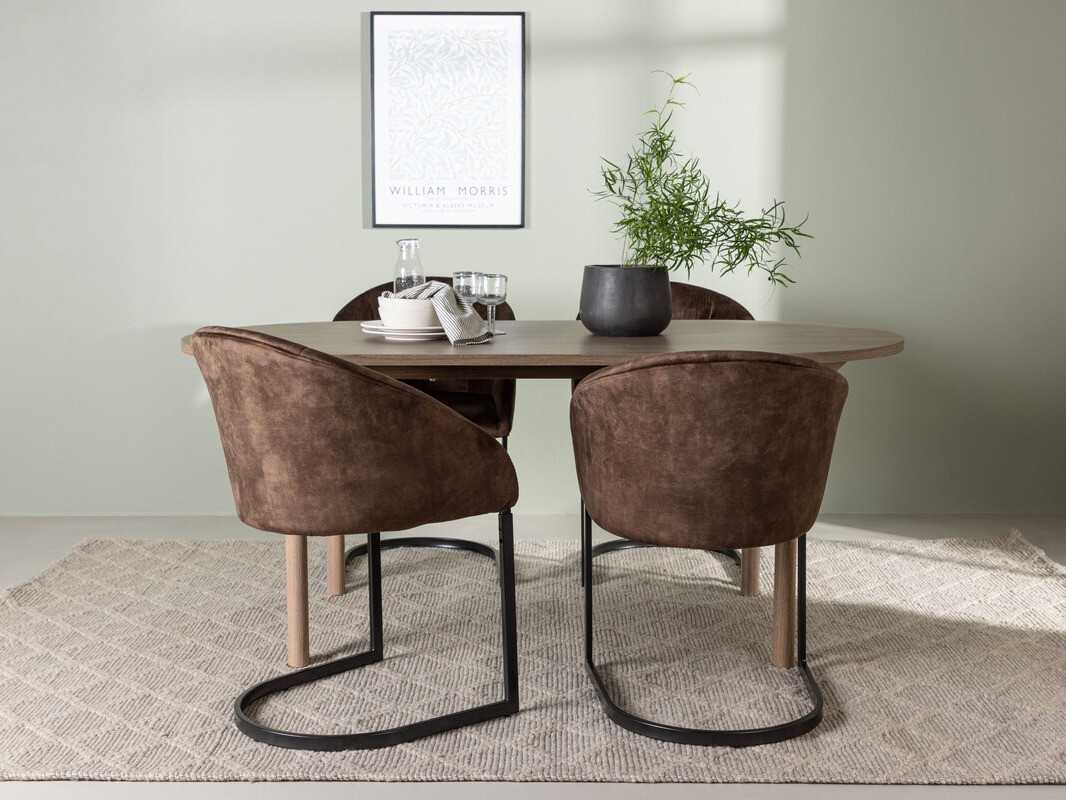 Conjunto de mesas y sillas para comedor Dallas 4133