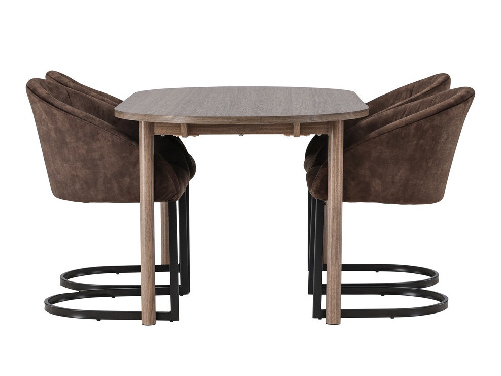 Conjunto de mesas y sillas para comedor Dallas 4133
