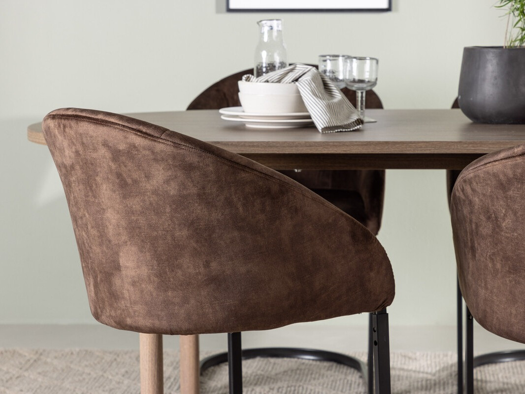 Conjunto de mesas y sillas para comedor Dallas 4133