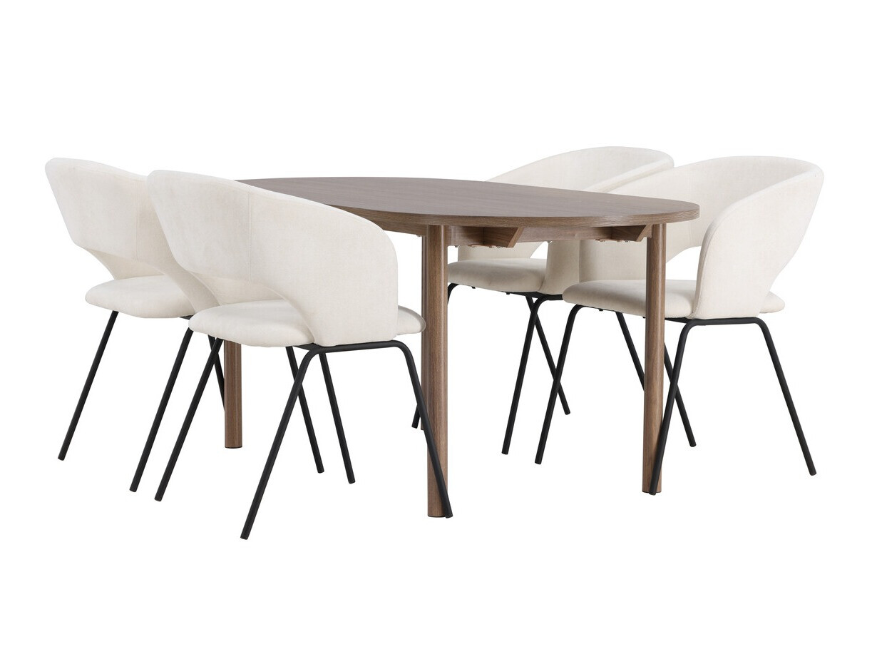 Conjunto de mesas y sillas para comedor Dallas 4134