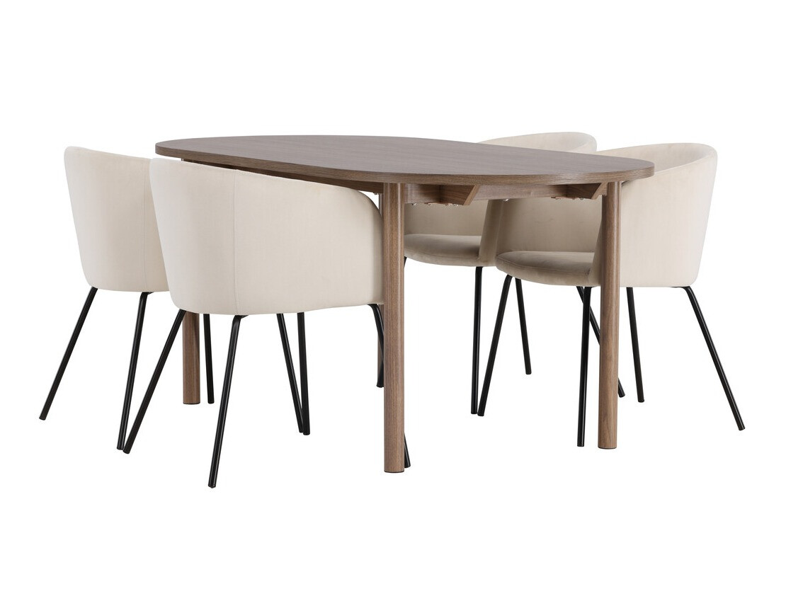 Conjunto de mesas y sillas para comedor Dallas 4137