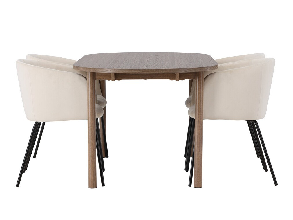 Conjunto de mesas y sillas para comedor Dallas 4137