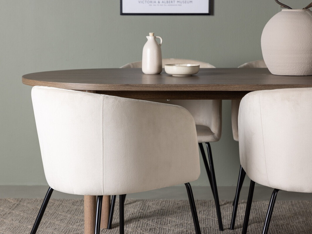 Conjunto de mesas y sillas para comedor Dallas 4137