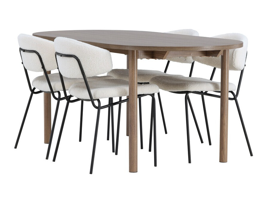 Conjunto de mesas y sillas para comedor Dallas 4138