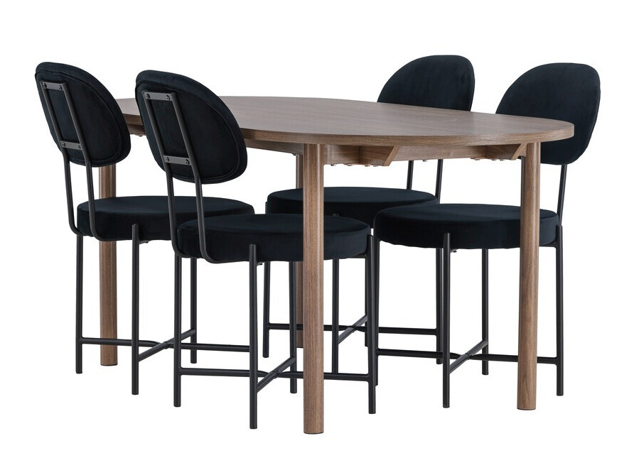 Conjunto de mesas y sillas para comedor Dallas 4140