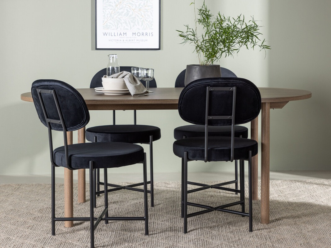 Conjunto de mesas y sillas para comedor Dallas 4140