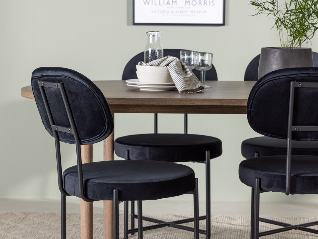 Conjunto de mesas y sillas para comedor Dallas 4140