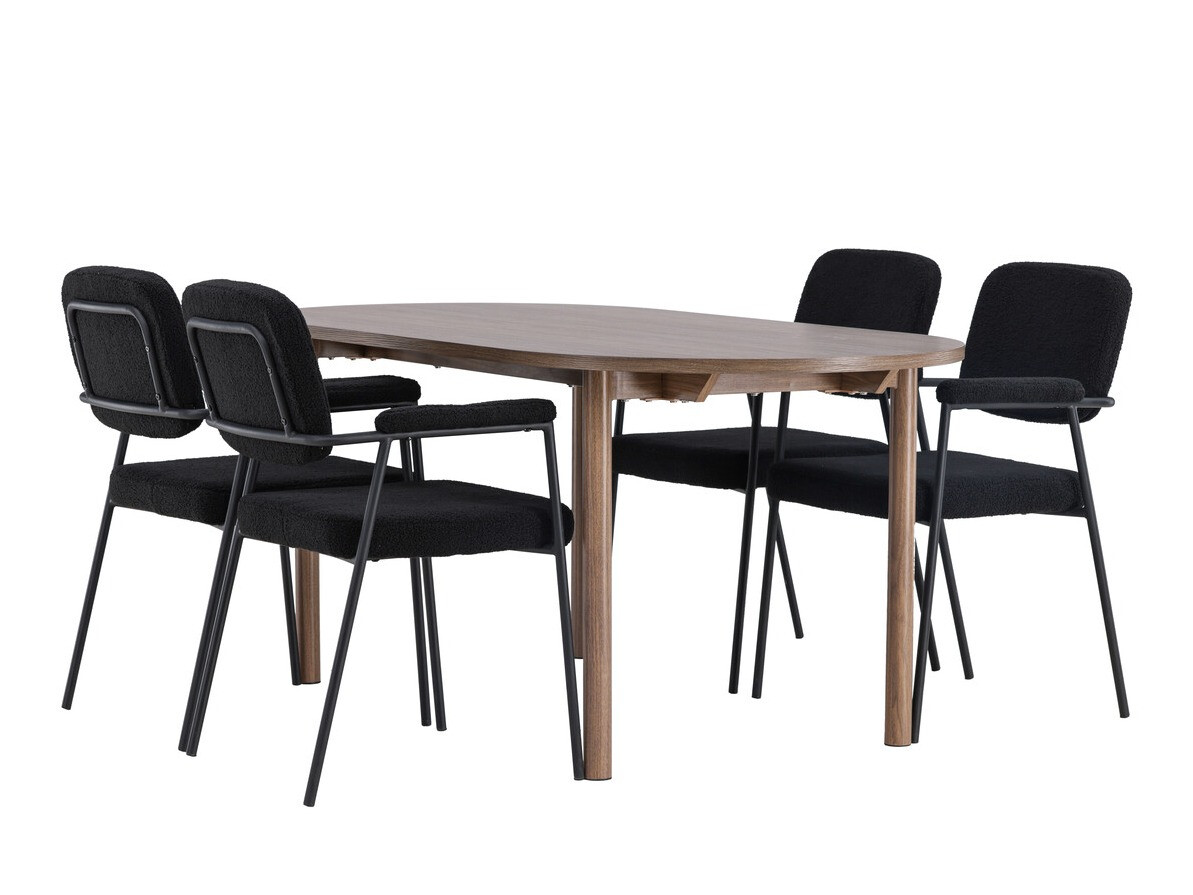 Conjunto de mesas y sillas para comedor Dallas 4141