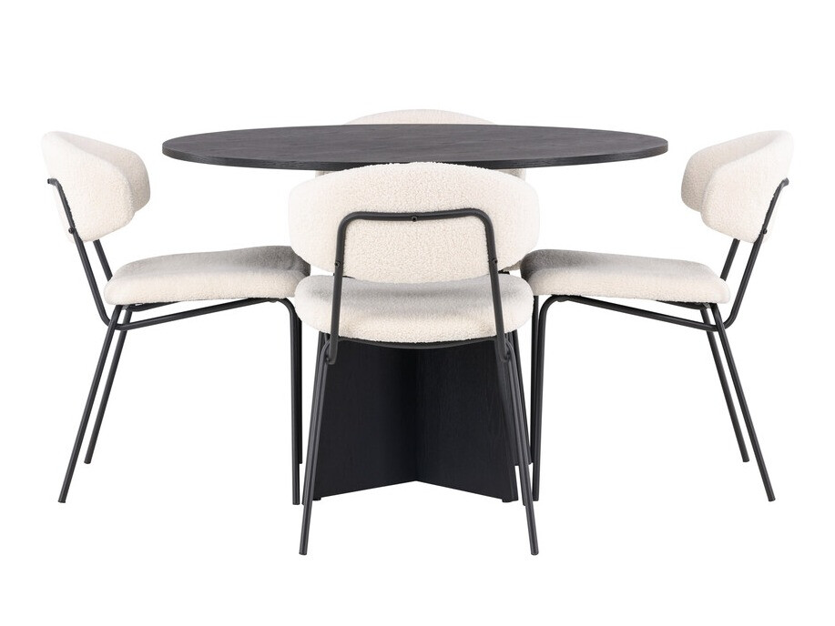 Conjunto de mesas y sillas para comedor Dallas 4145