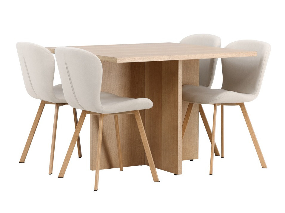 Conjunto de mesas y sillas para comedor Dallas 4148