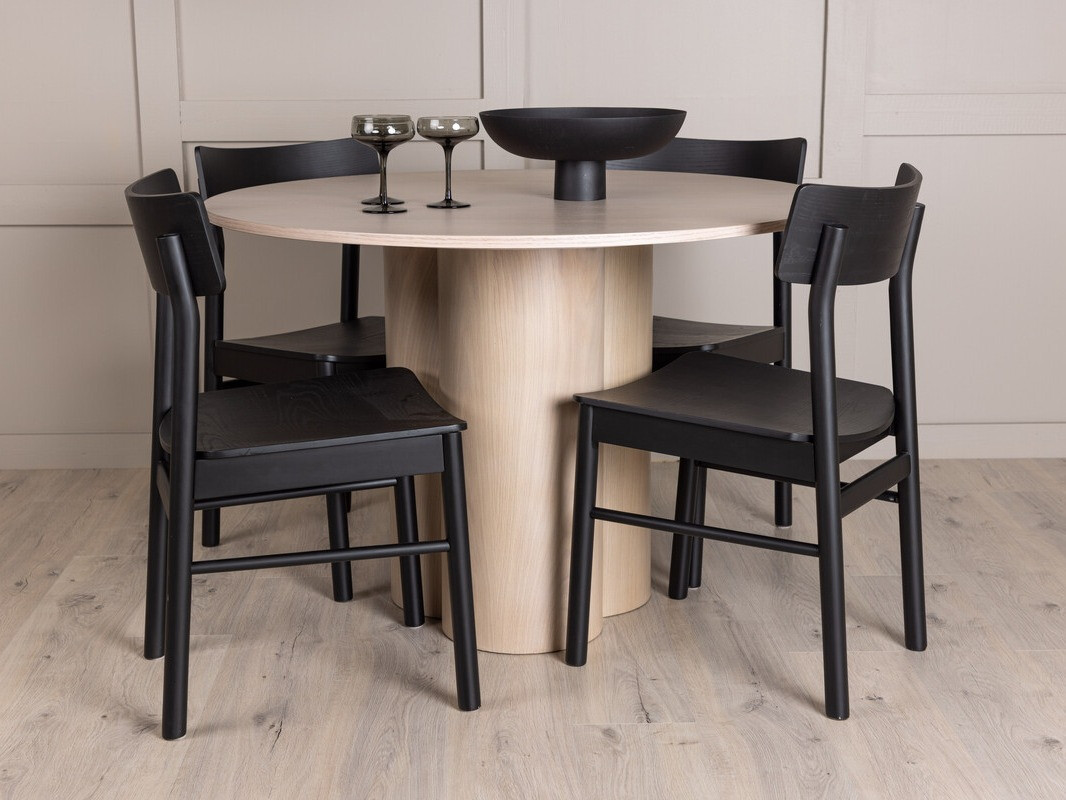 Conjunto de comedor Dallas 4152 (Luminoso madera)