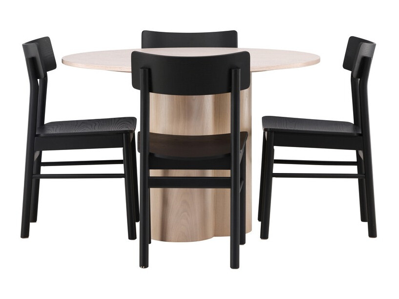 Conjunto de comedor Dallas 4152 (Luminoso madera)