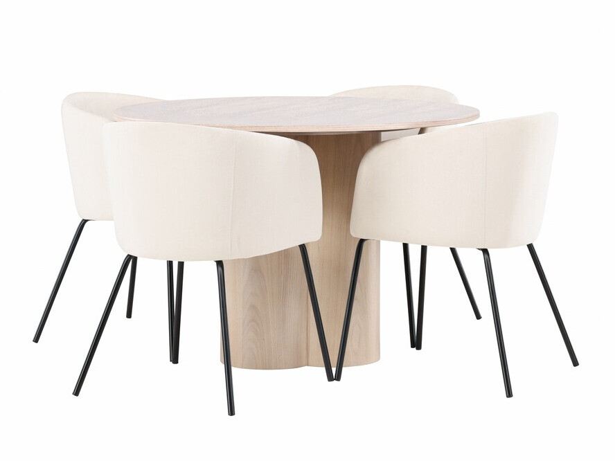 Conjunto de mesas y sillas para comedor Dallas 4153