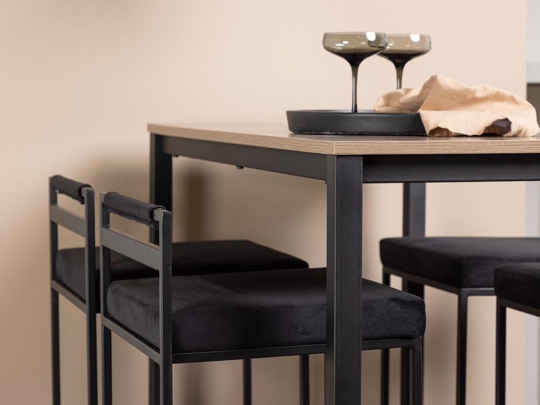 Conjunto de mesas y sillas para comedor Dallas 4154