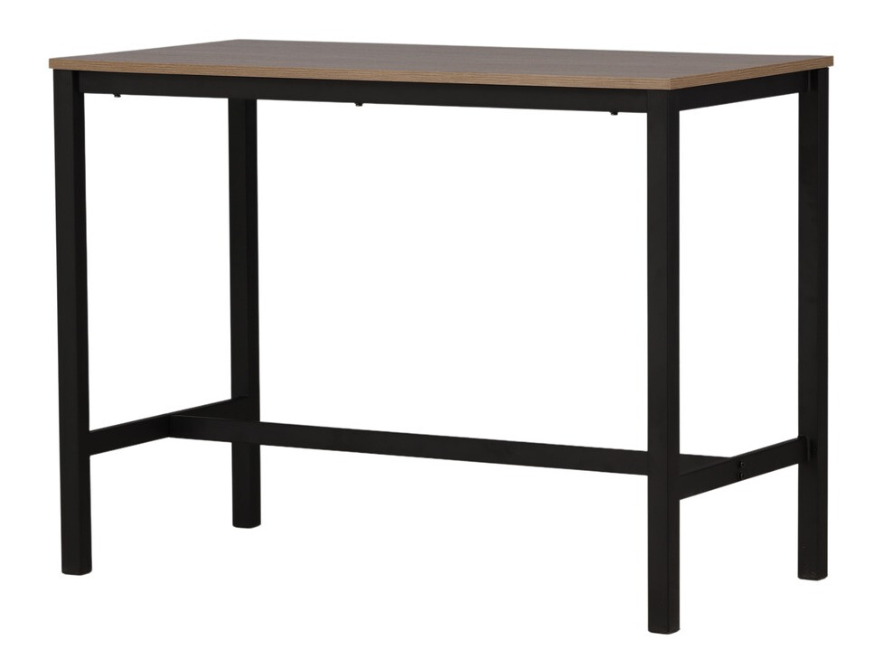 Conjunto de mesas y sillas para comedor Dallas 4155 (Gris oscuro + Negro)