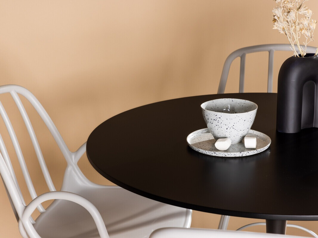 Conjunto de comedor Dallas 4165 (Gris claro)