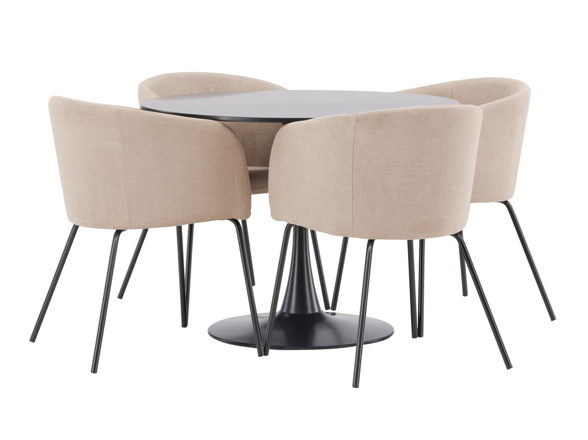 Conjunto de mesas y sillas para comedor Dallas 4160