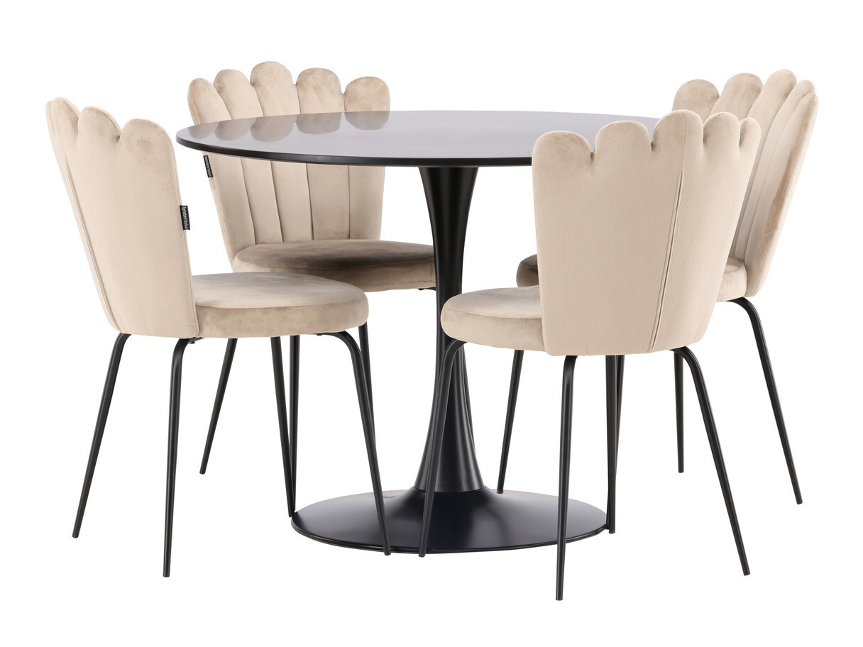 Conjunto de mesas y sillas para comedor Dallas 4162