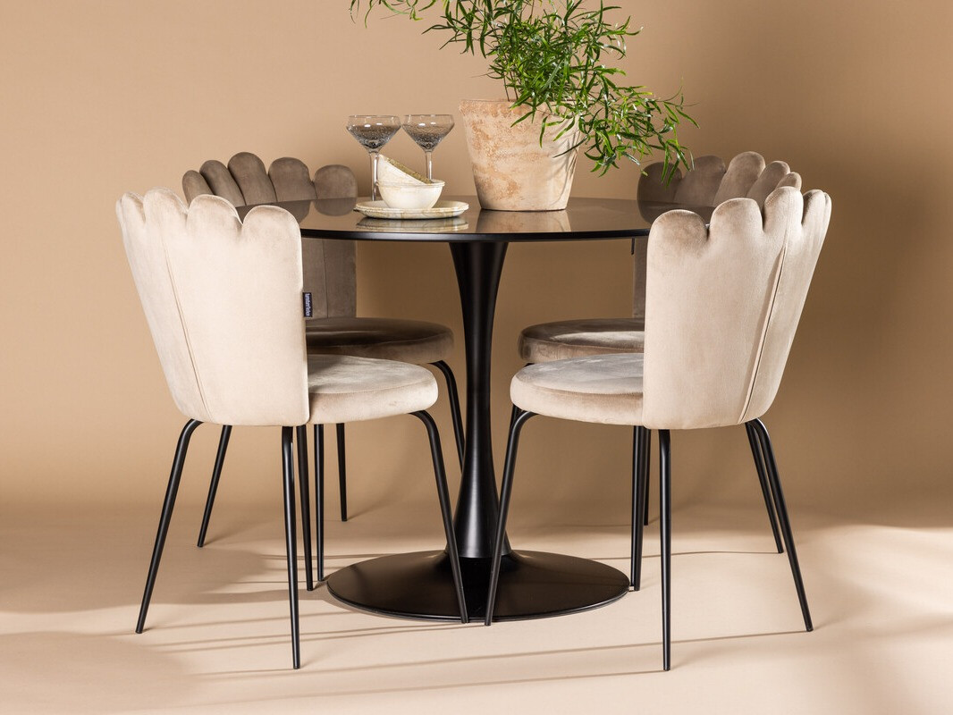 Conjunto de mesas y sillas para comedor Dallas 4162