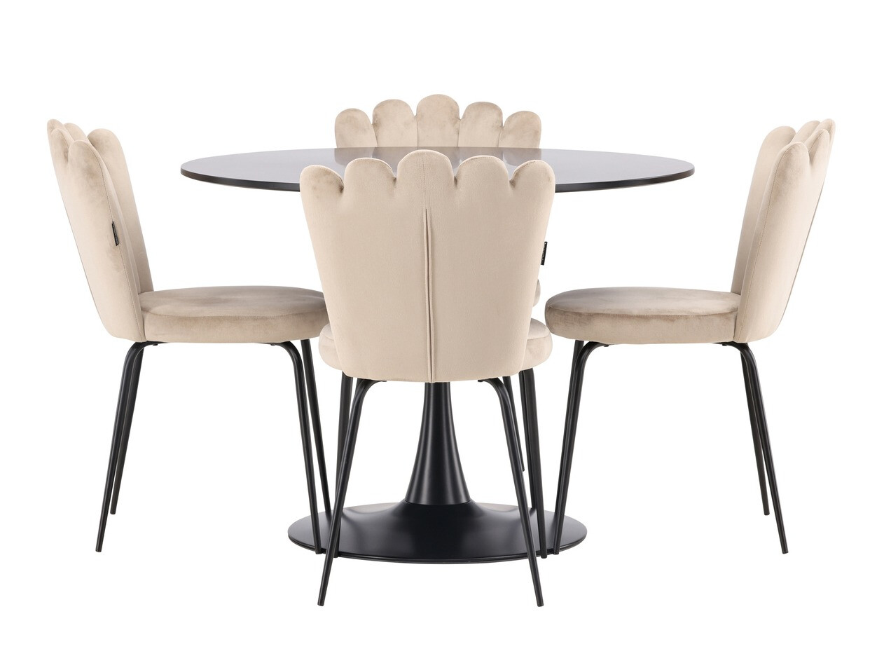 Conjunto de mesas y sillas para comedor Dallas 4162