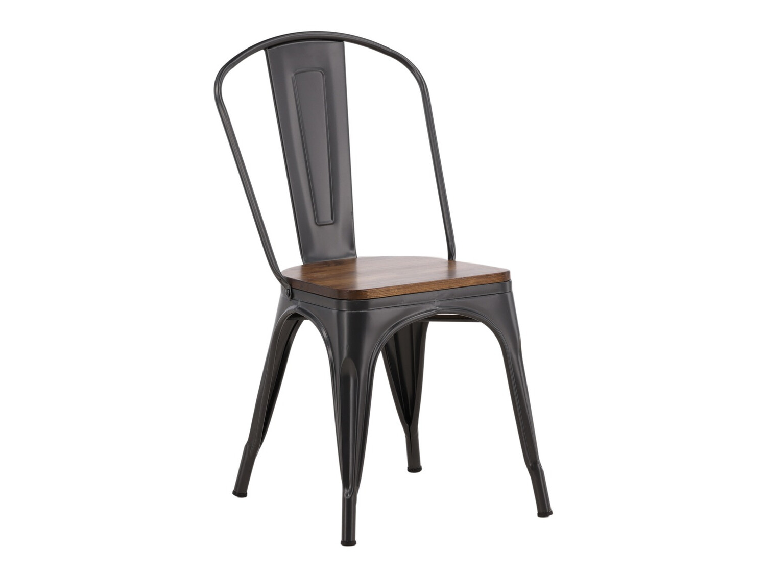 Conjunto de comedor Dallas 4170 (Negro + Marrón)