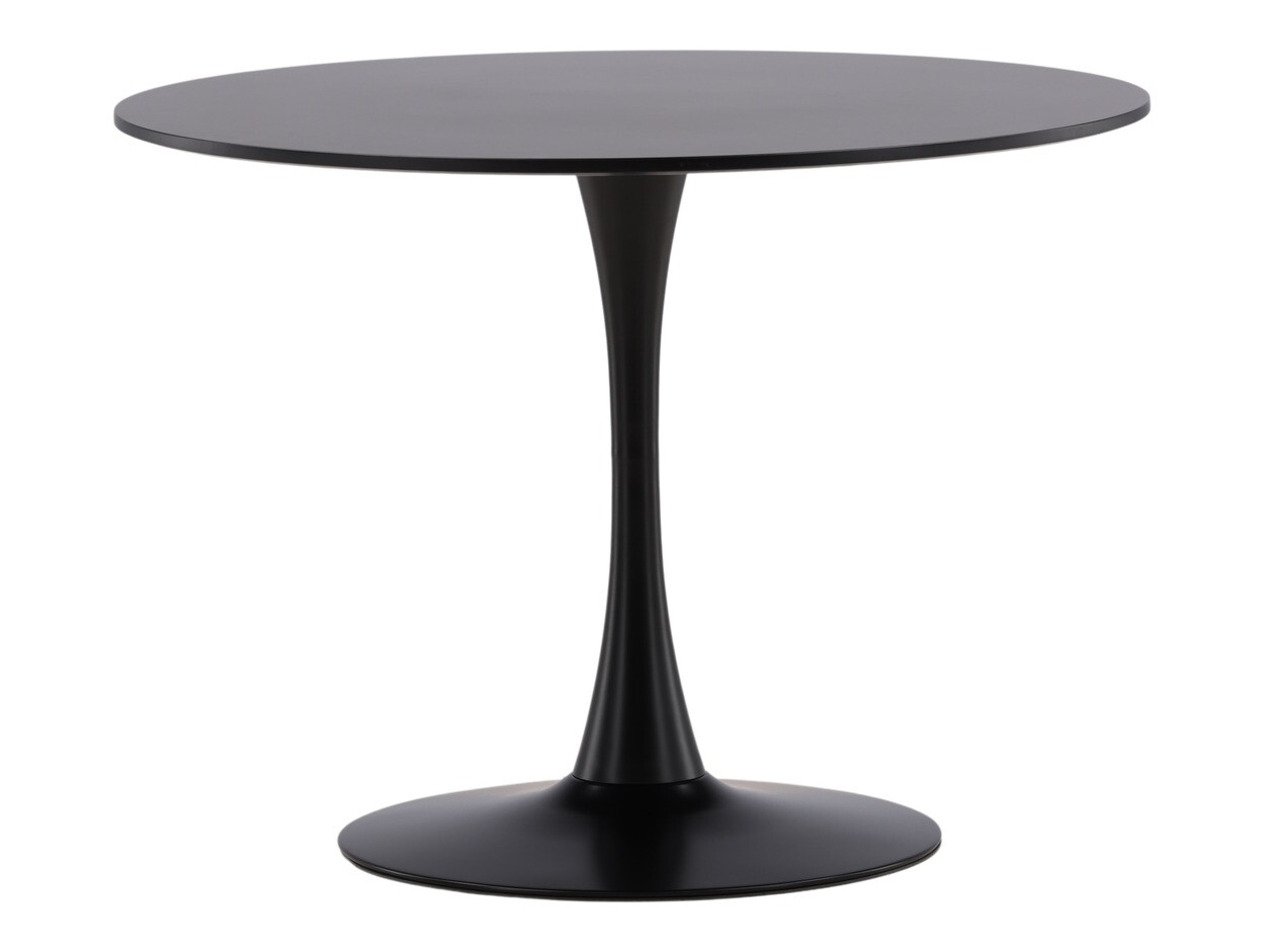 Conjunto de mesas y sillas para comedor Dallas 4170 (Negro + Marrón)