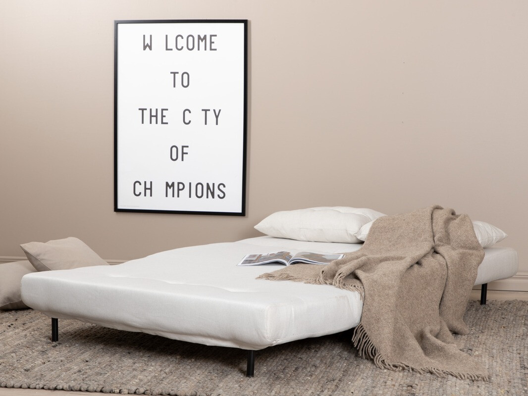 Sofá-cama Dallas 1713 (Beige)