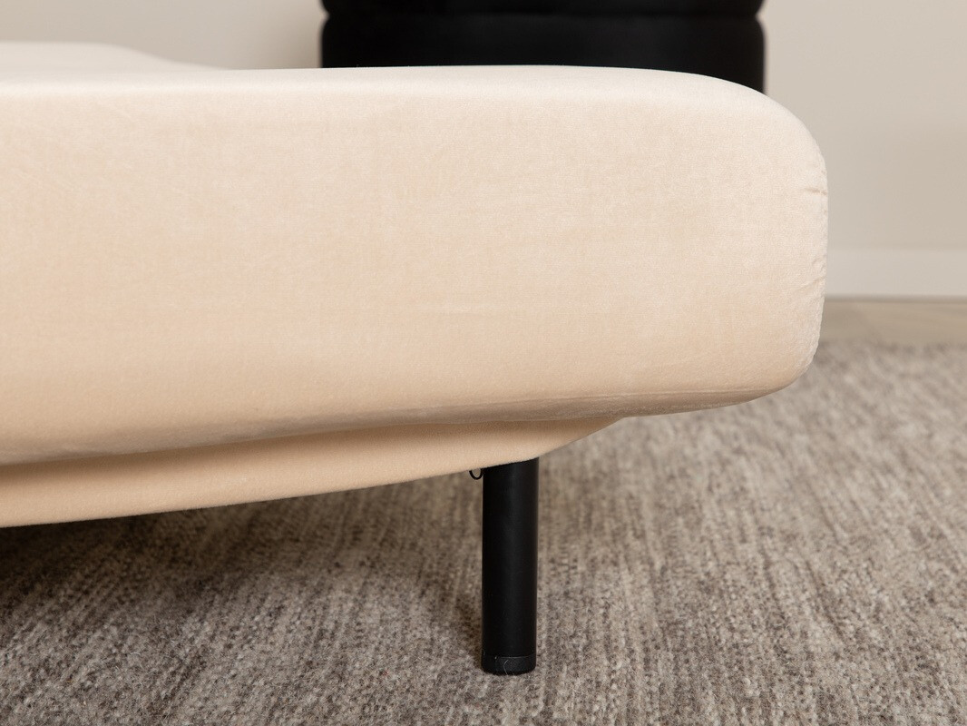 Sofá-cama Dallas 1713 (Crema)