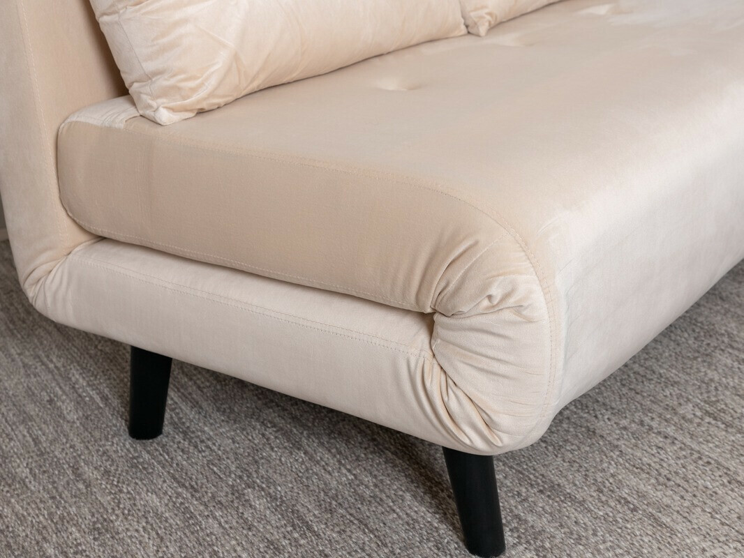 Sofá-cama Dallas 1713 (Crema)