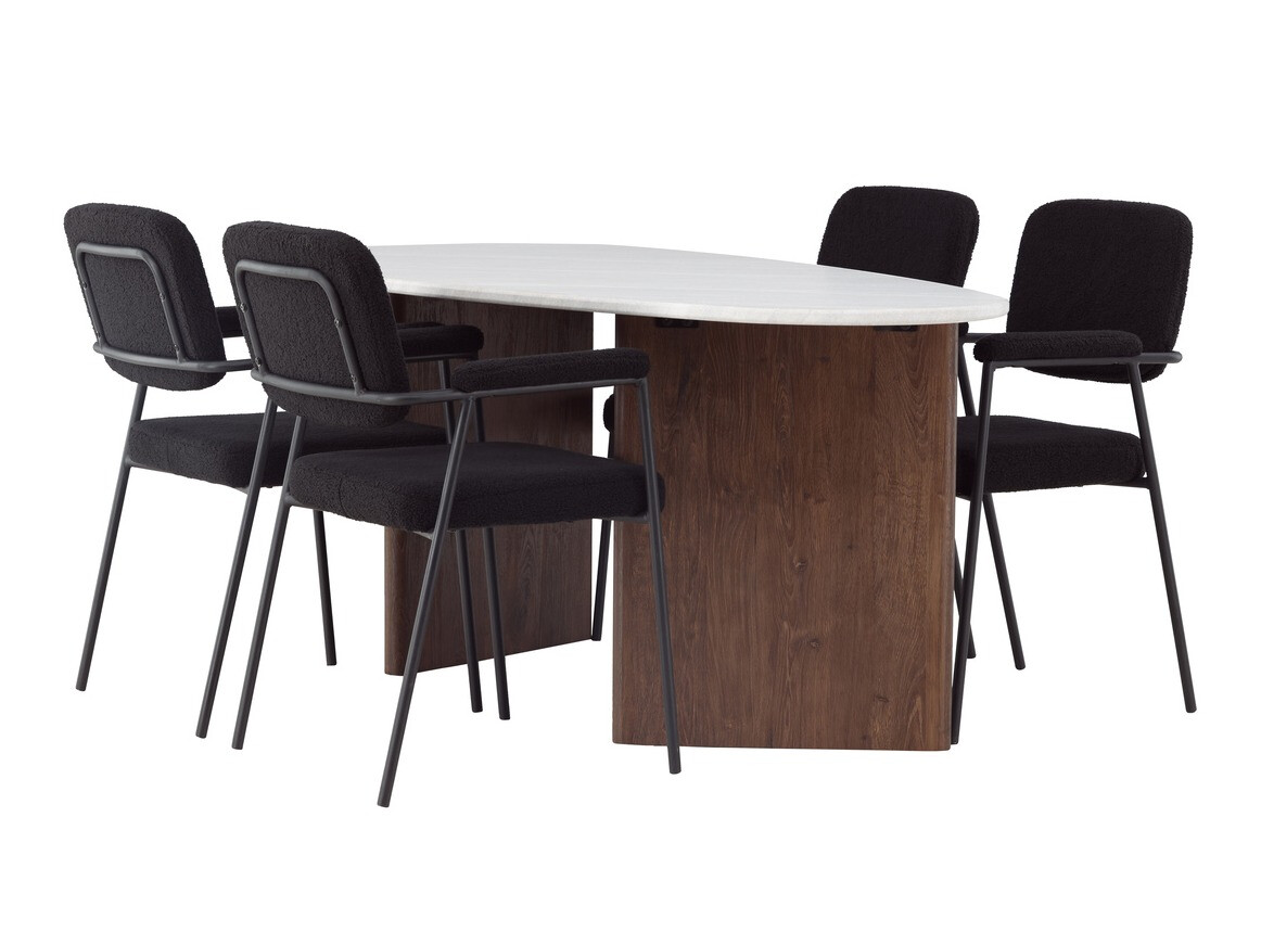 Conjunto de mesas y sillas para comedor Dallas 4172