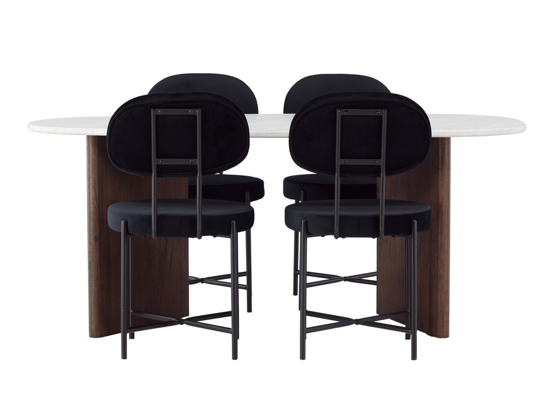Conjunto de mesas y sillas para comedor Dallas 4173