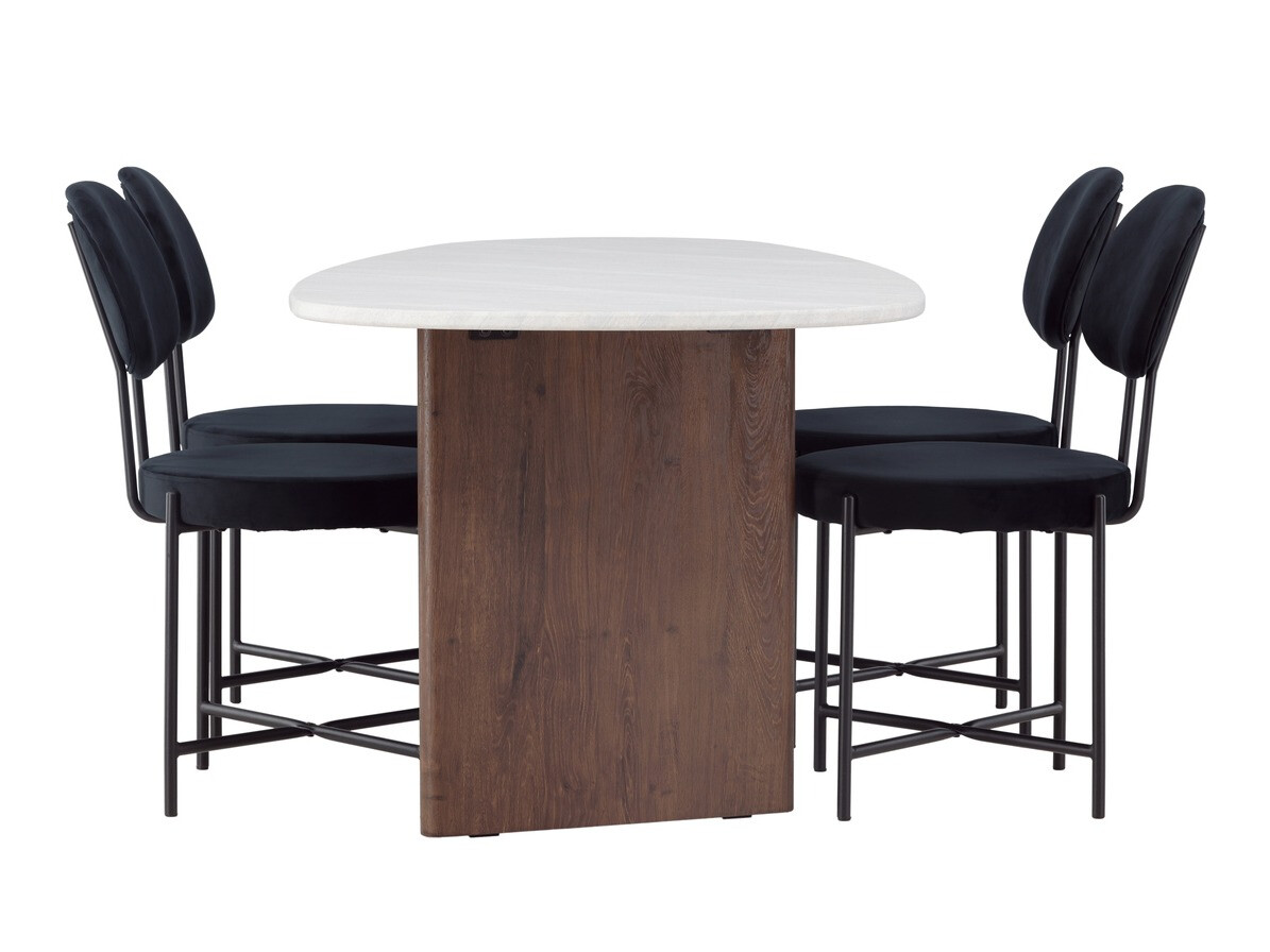 Conjunto de mesas y sillas para comedor Dallas 4173